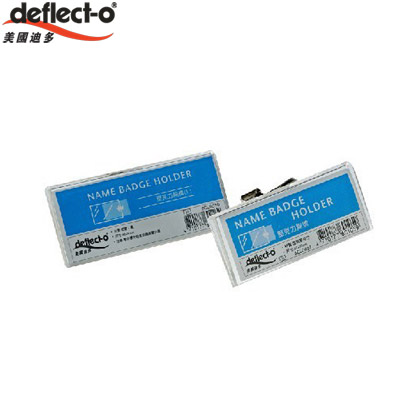 迪多deflect-o  6CL0607  壓克力胸牌(S)-60X25mm / 個