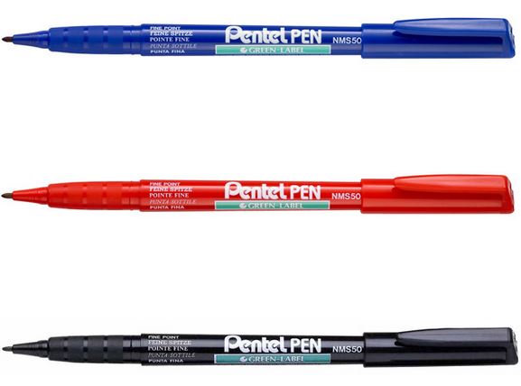 Pentel 飛龍 NMS50 RoHS 細字環保油性筆 1.0mm / 支