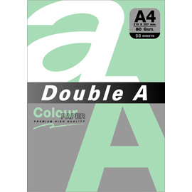 Double A 80gsm A4湖水綠/50張 DACP13011