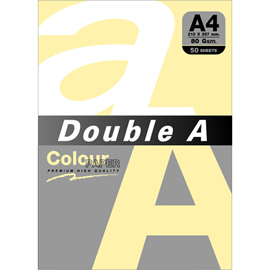Double A 80gsm A4粉橘/50張 DACP13002