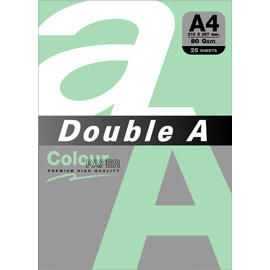 Double A 80gsm A4湖水綠/500張 DA107