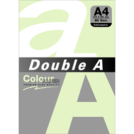 Double A 80gsm A4粉綠/500張 DA038