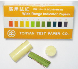 台灣製 廣用試紙 pH試紙 酸鹼測試 UNIV 1-11 300張入 /盒