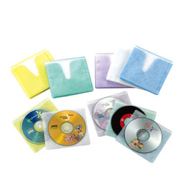 【雙鶖】CD-5002 2片 CD內頁保存袋(5孔)100入/包