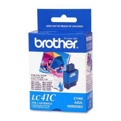 BROTHER 彩色墨水匣 藍色 LC-41C /盒
