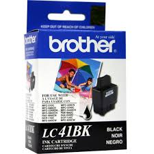 BROTHER 黑色墨水匣 LC-41BK /盒