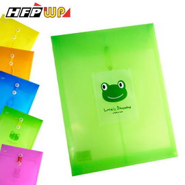 HFPWP 卡通繩扣式文件袋(A4) SF118-5 (5入/組)