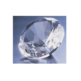 北金文具 A006-33 雷射水晶獎座-鑽石體(小)/顆