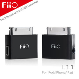 WalkBox代理【FiiO L11 iPod/iPhone/iPad專用USB音源轉接頭】可同時聽音樂/充電/傳輸 iPhone4/4s iPad2/New iPad也可用!