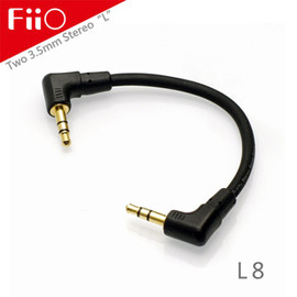 WalkBox代理【FiiO L8 L接頭立體聲傳輸線】採用日本Oyaide傳輸線　FiiO E7搭配iPhone4使用超方便