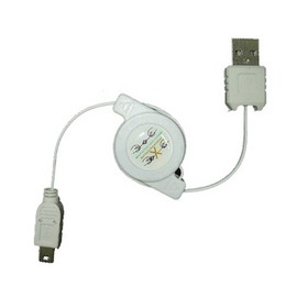 USB伸縮線 標準USB轉mini 5 pin USB 筆記型電腦接硬碟外接盒MP3/MP4超方便