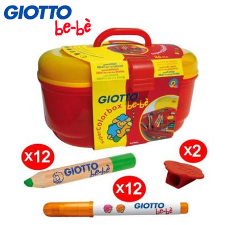【義大利 GIOTTO】可洗式寶寶塗鴉禮盒 / 盒