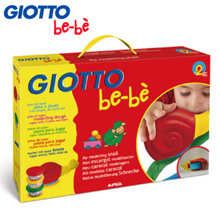 【義大利 GIOTTO】快樂蝸牛黏土禮盒 / 盒