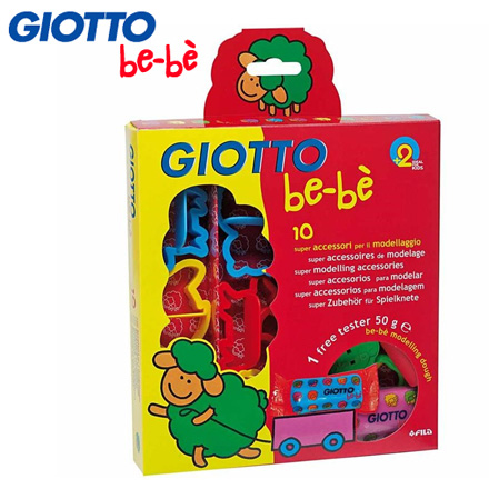 【義大利 GIOTTO】寶寶黏土工具組 / 盒