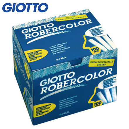 【義大利 GIOTTO】無灰粉筆(校園白色100入) / 盒