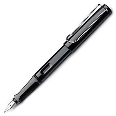 LAMY 狩獵者系列 19 亮黑桿鋼筆 / 支