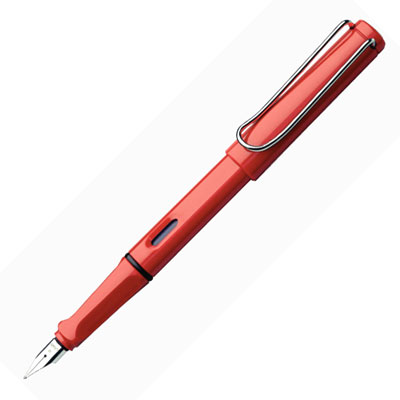 LAMY 狩獵者系列 16 紅桿鋼筆 -F尖 / 支