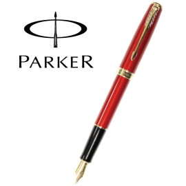 Parker 派克 商籟女性系列鋼筆 / 中國紅  P1859454