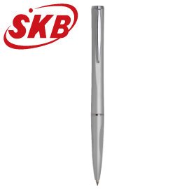 SKB 旋轉出芯系列 RS-302 旋轉原子筆 銀色 / 支