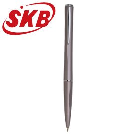 SKB 旋轉出芯系列 RS-302 旋轉原子筆 灰色 / 支