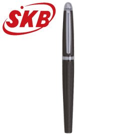 SKB 時尚商務系列 RS-308 時尚鋼珠筆 黑鉻 / 支
