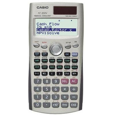 CASIO 卡西歐 FC-200V 財務型計算機 / 台