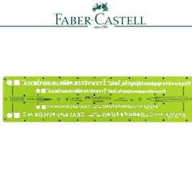Faber-Castell 輝柏  172357  自動鉛筆用字規 / 片