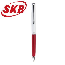 SKB 彩虹秀珍系列 RS-301C 彩虹袖珍原子筆 紅 / 支