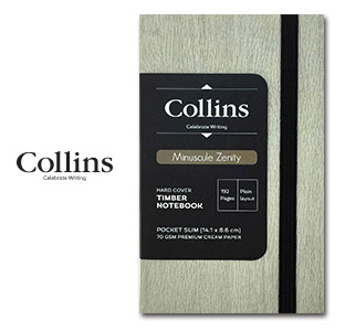 英國Collins-雨果迷你系列-土黃A6-CG-7114