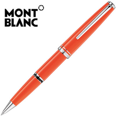 萬寶龍 Montblanc Cruise Collection 巡航系列 鋼珠筆(柑)(白夾) / 支