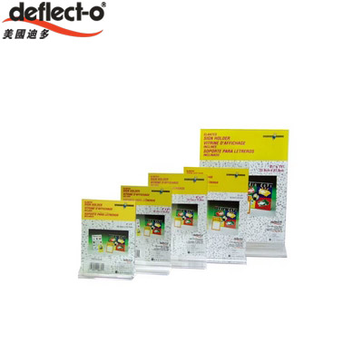 迪多deflect-o  9986701   Y型標示架(直式)-6吋X8吋 / 個