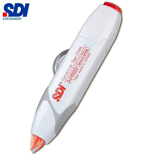 SDI手牌  CT-304  iPULO輕鬆按彈匣式修正帶-4.2 mm x 10 m / 個