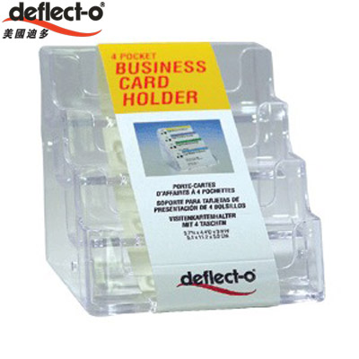 迪多deflect-o   70841  名片架-四層4格  / 個 
