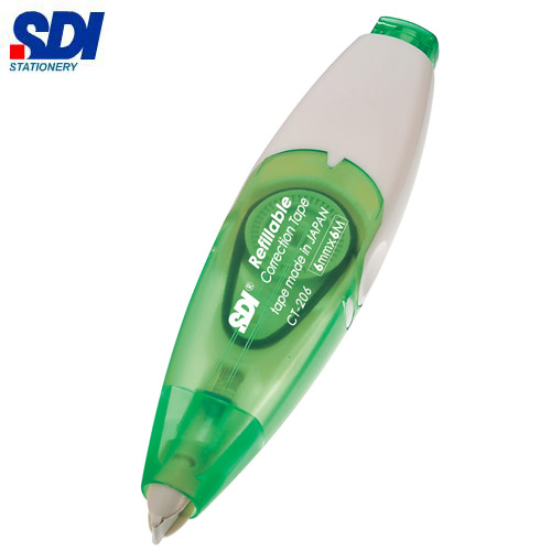 SDI手牌  CT-206  iPULO按壓式修正帶-6 mm x 6 m / 個