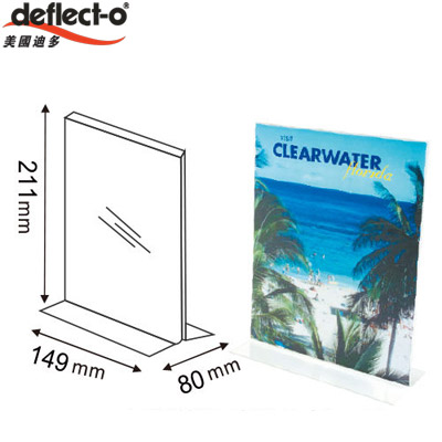 迪多deflect-o  47901 T型標示架(直式)-A5 / 個