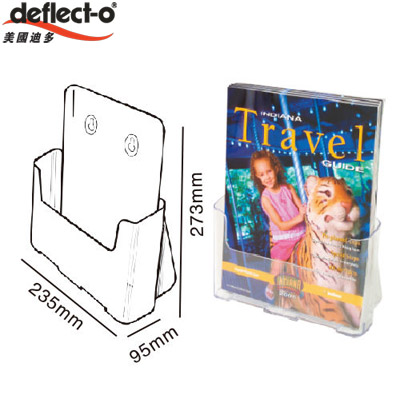 迪多deflect-o  77001  單層高背目錄架-A4 / 個