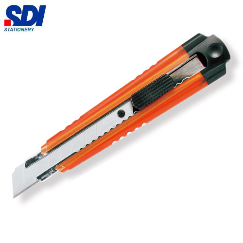 SDI手牌   0433C-T   透明大美工刀  / 支