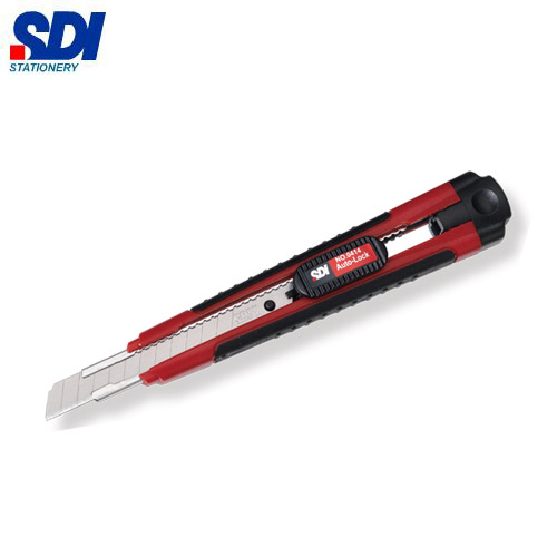 SDI手牌  0414C  雙色防滑小美工刀  / 支