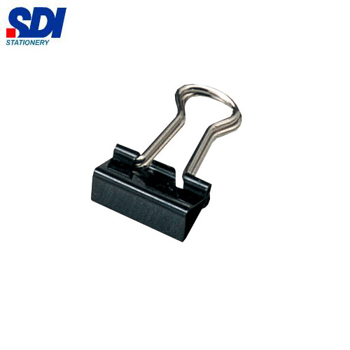 SDI手牌   0227B   15mm  黑色長尾夾- 12個入 / 打