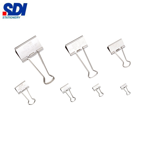 SDI手牌   0238T  13mm  銀色長尾夾- 72支入 / 筒