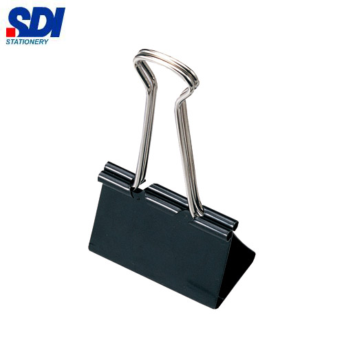 SDI手牌   0222B   51mm  黑色長尾夾- 12個入 / 打