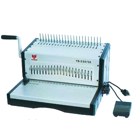 促銷 YB-ES8708 膠圈電動裝訂機 / 台