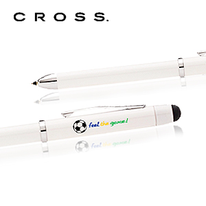 如需購買請來電洽詢【北金文具】 CROSS 2014世足賽 限量足球紀念筆 珍珠白 / 支
