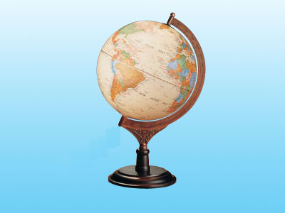 萬事捷 MS-110SW 地球儀(仿古色) / 個