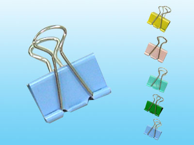  萬事捷 1123-01 41mm高級長尾夾 M223彩-24個 / 桶