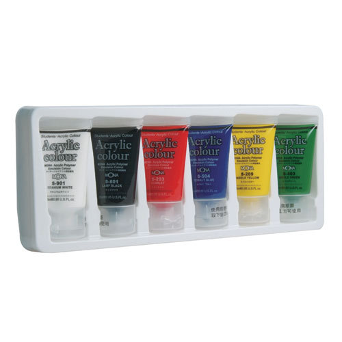 萬事捷 462-06 壓克力水彩顏料25ml -6瓶入 / 盒