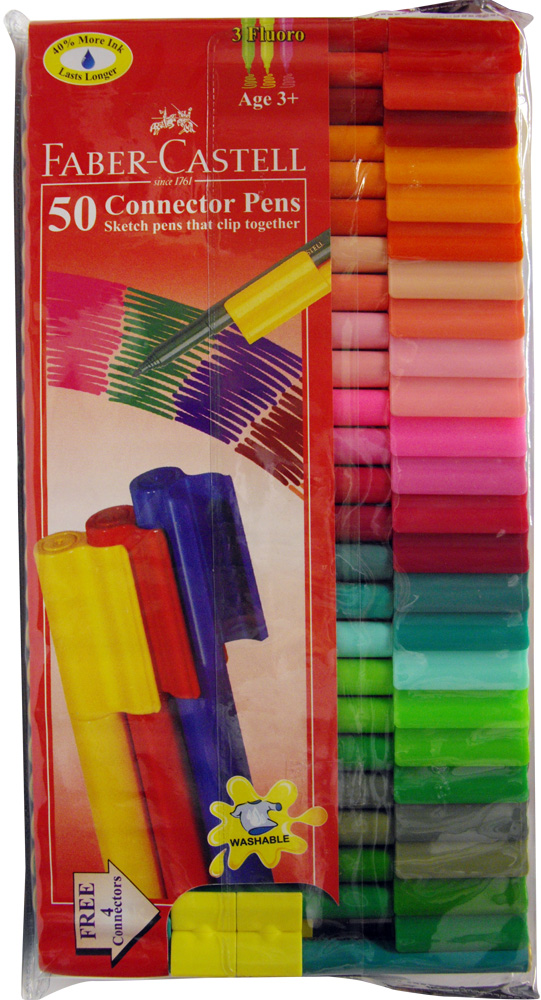 Faber-Castell 輝柏 153050 連接筆50色入 / 組