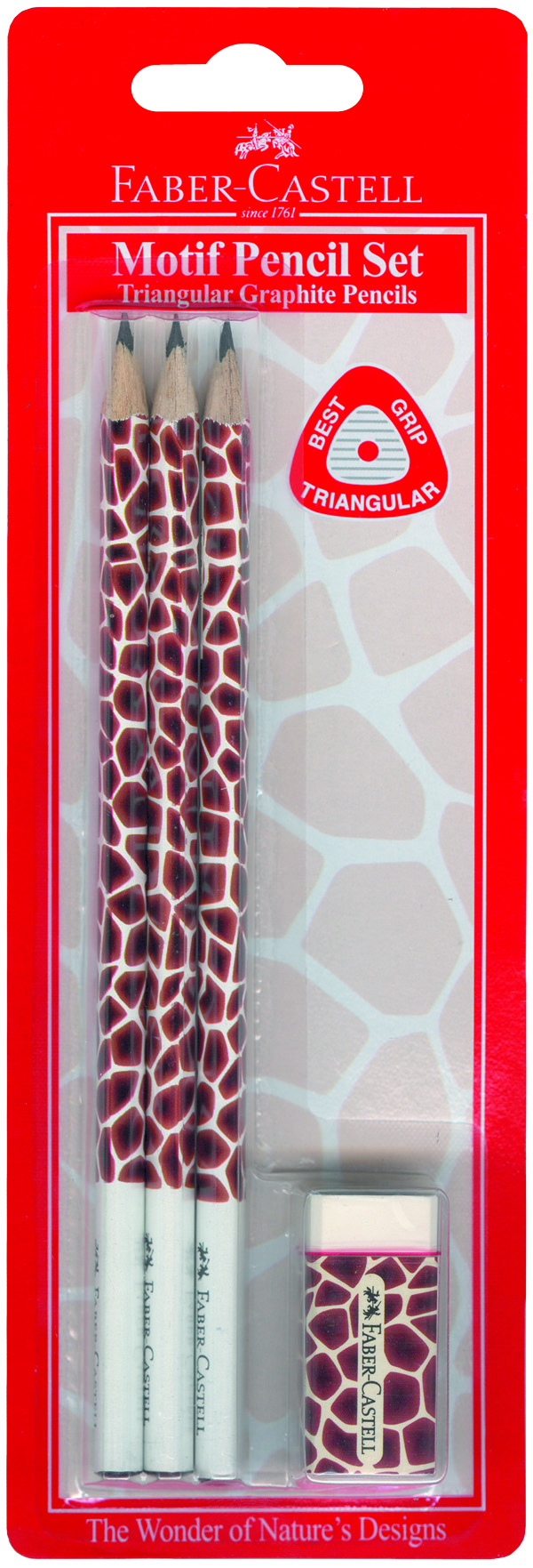Faber-Castell 輝柏 118391 長頸鹿三角鉛筆組 / 組 