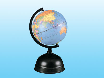 萬事捷 MS-105AB 地球儀(錢筒) / 個