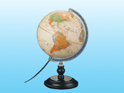 萬事捷 MS-108LSW 地球儀(仿古色) / 個